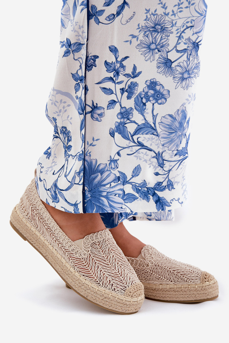 Dámské espadrilky 17392 béžové - Vincenza 38 (obrázek 7)