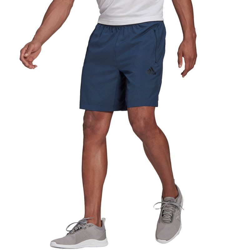 Pánské šortky Move Woven M GT8162 modré - Adidas S (obrázek 8)