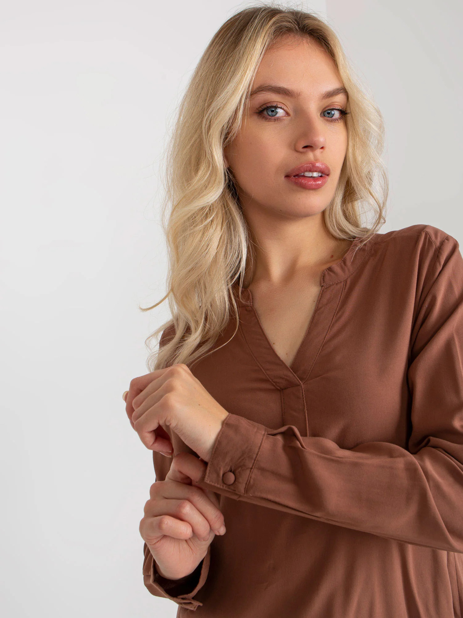 Halenka D73761M11081A hnědá - FPrice XL (obrázek 12)