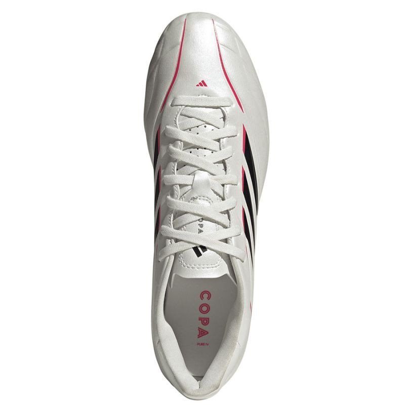 Dětské kopačky COPA PURE IV Club FG/MG JR6183 bílé - Adidas 48 (obrázek 3)