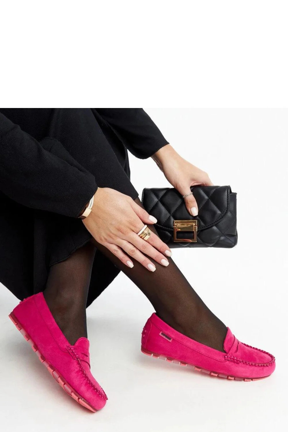 Mokasíny RQ032 28318 fuchsia - Solea 39