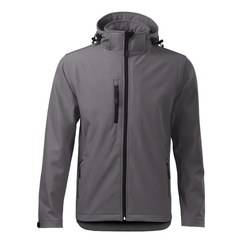 Performance softshellová bunda pánská ocelově šedá 2XL (obrázek 3)