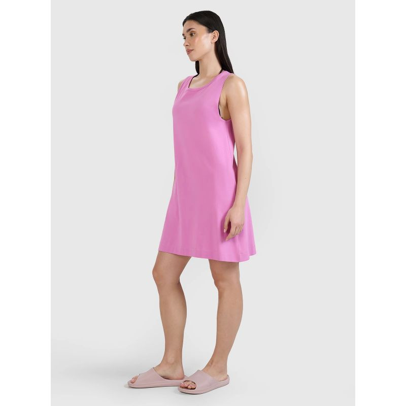 Dámské mini šaty 4FWSS25TDREF138-54S růžové - 4F XXL (obrázek 6)