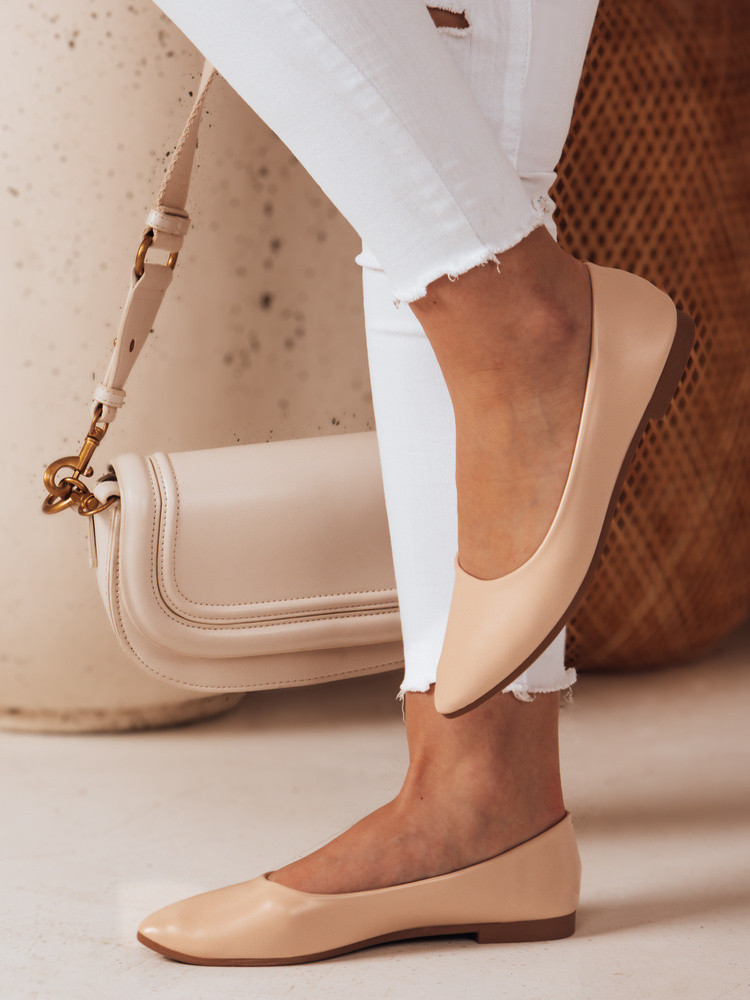 Dámské baleríny ILLARI ZY0774 béžové - FashionStreet  36
