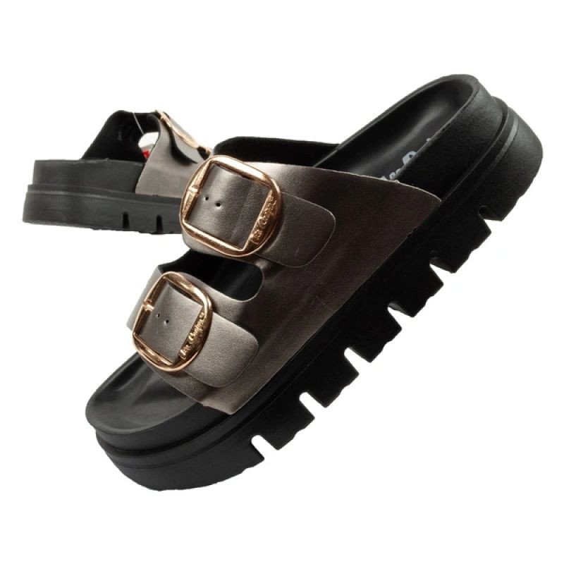 Dámské nazouváky LCW-26-35-4461L stříbrné - Lee Cooper  38