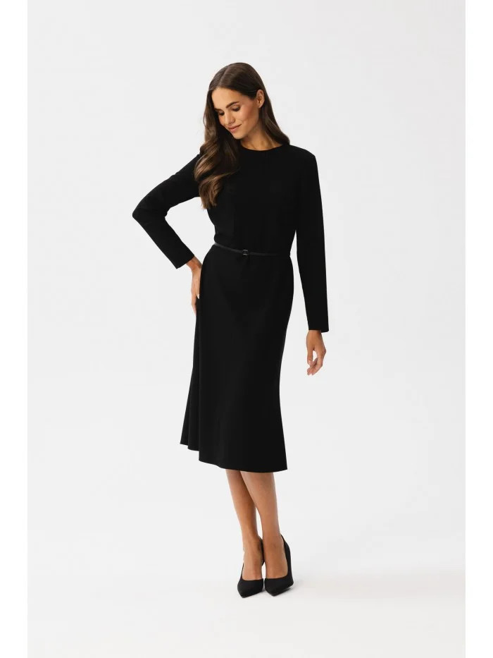 Dámské šaty S347 černé - Stylove L