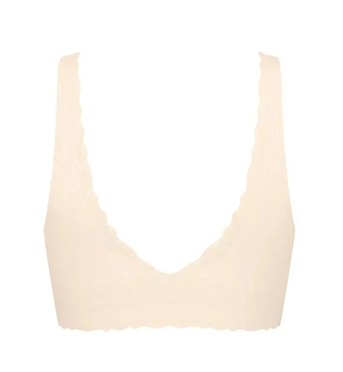Dámská podprsenka Zero Feel Lace 2.0 Top - Sloggi angora (6308) 00XL (obrázek 8)