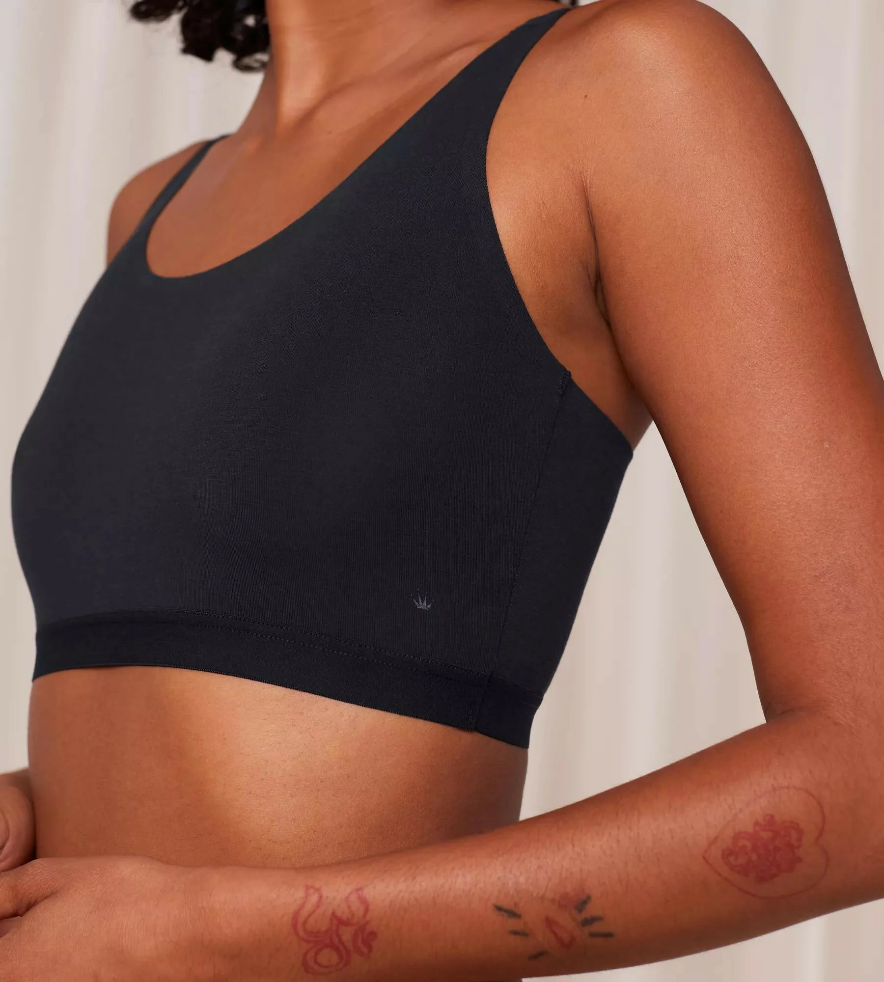 Dámská podprsenka Smart Natural Bralette - Triumph černá (0004) 1 (obrázek 3)