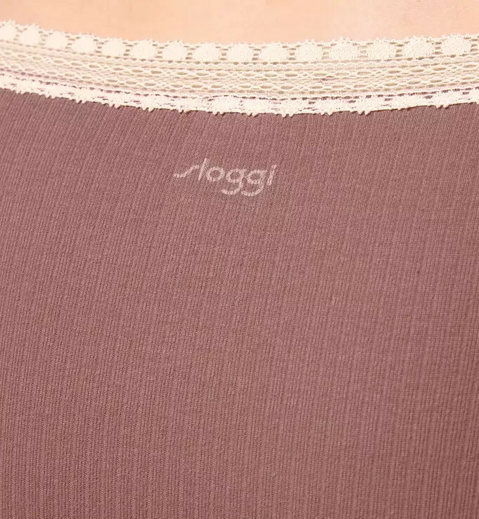 sloggi GO Ribbed R Tai C2P světlá kombinace hnědé (M003) 000L (obrázek 4)
