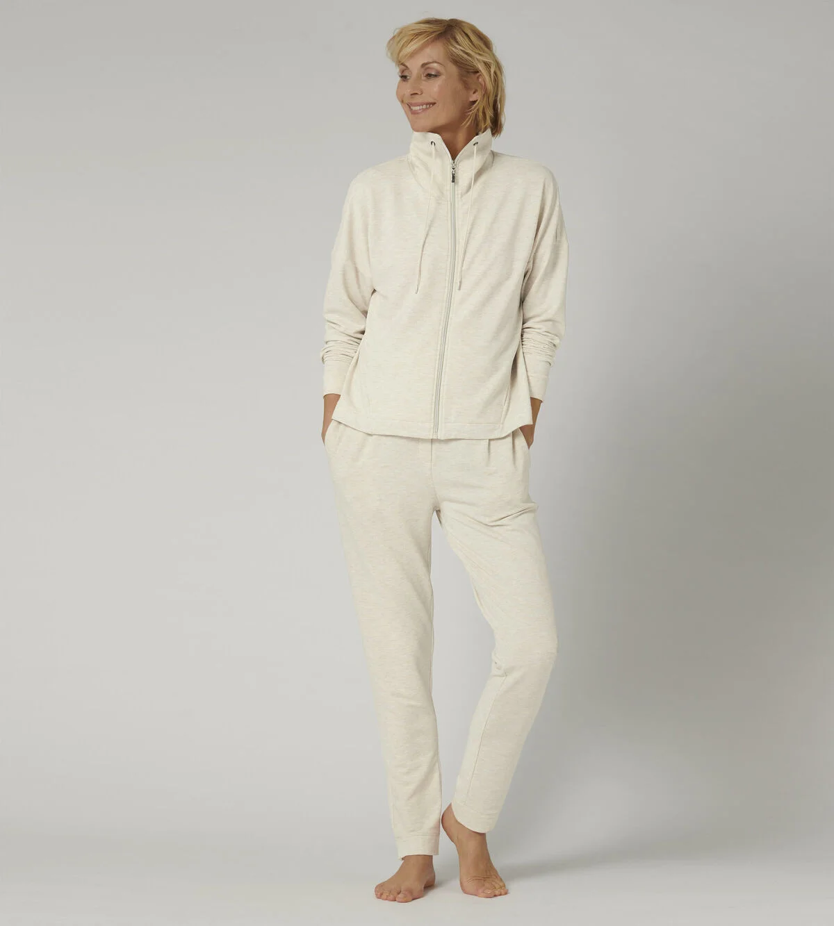 Dámské tepláky Thermal TRACKSUIT TROUSER - Triumph světlá kombinace tělové (M001) 0038 (obrázek 6)