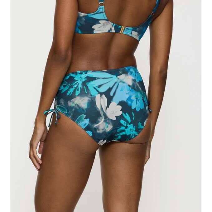 Dámské plavkové kalhotky Summer Fleur Maxi - Triumph tmavá kombinace tyrkysové (M025) 0040