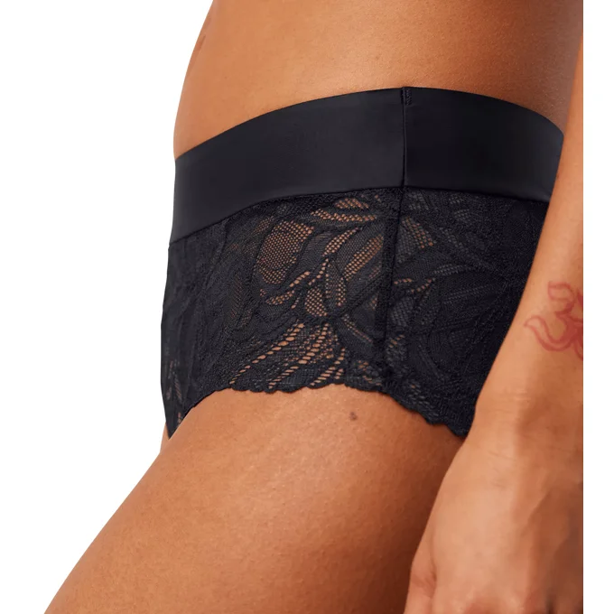 Dámské kalhotky Body Make-Up Illusion Lace Shorty - Triumph černá (0004) 044 (obrázek 5)
