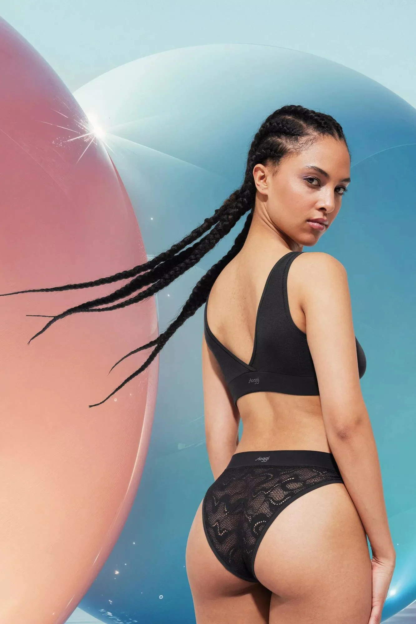 sloggi GO Allround Bralette 0004 1 černá (0004) 1 (obrázek 4)