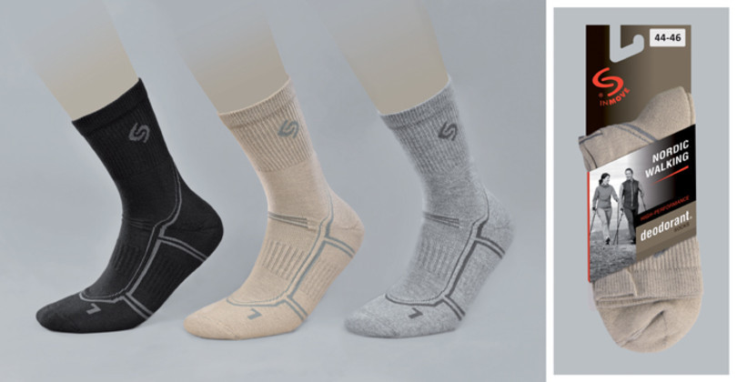 E-shop Ponožky pre Nordic walking - JJW šedá 44-46