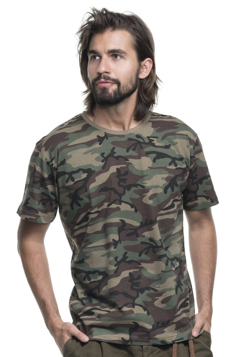 Pánské tričko MORO 21350 zelená XL