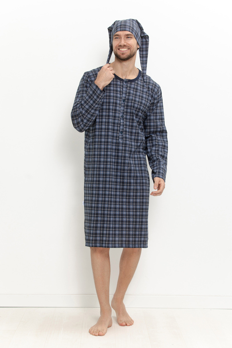 3673 PÁNSKÁ KOŠILE S DLOUHÝM RUKÁVEM PHILIPPO M–2XL tmavě modrá L