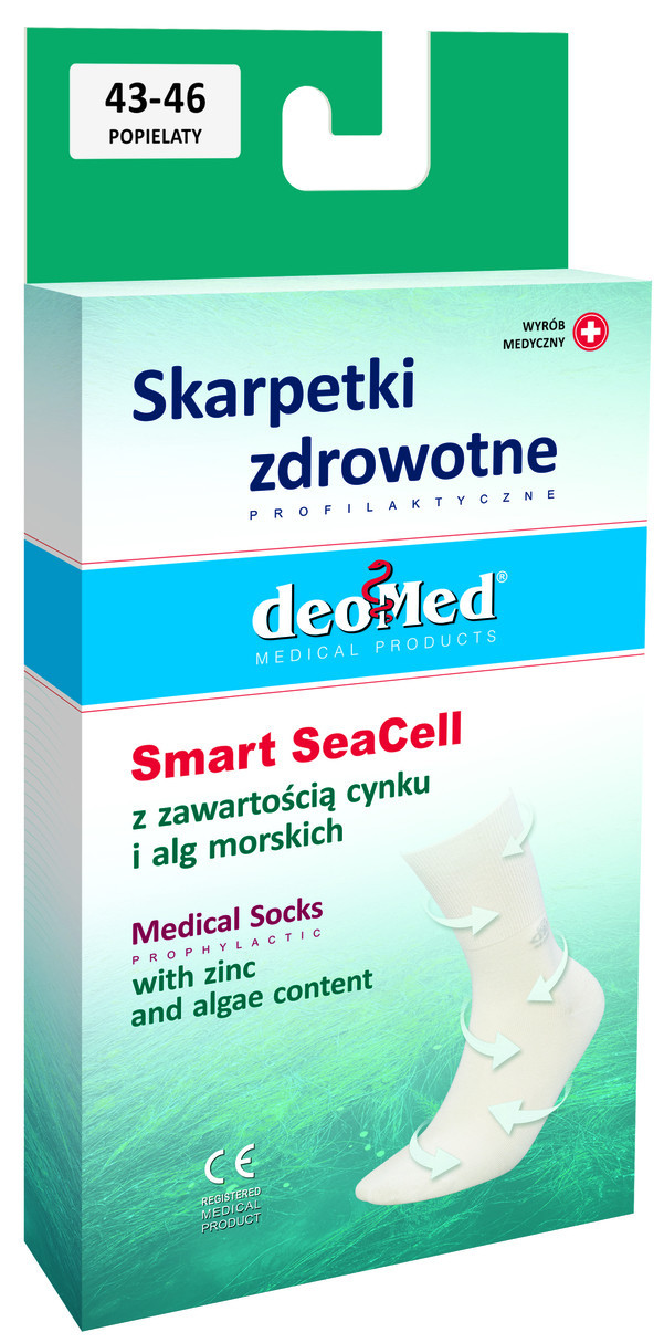 E-shop Ponožky SMART SEACELL - JJW DEOMED tmavě šedá 35-38