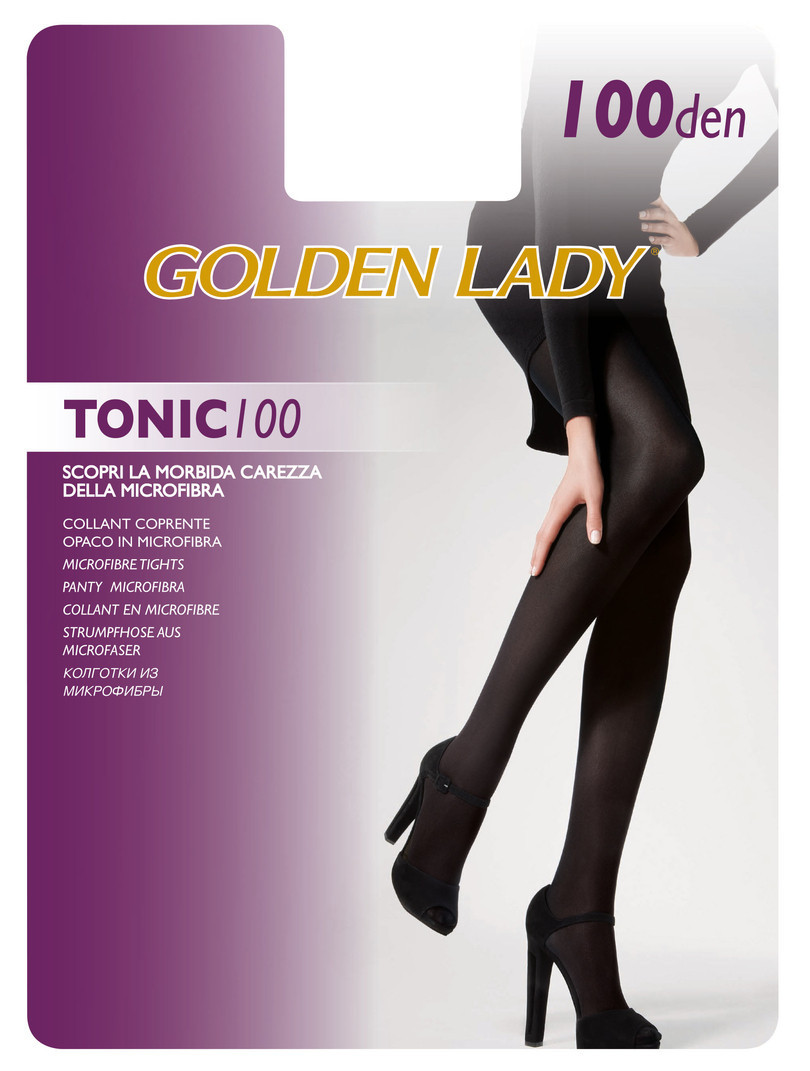 Punčochové kalhoty 100 DEN LADY nero 3 model 2594536 - Golden Lady