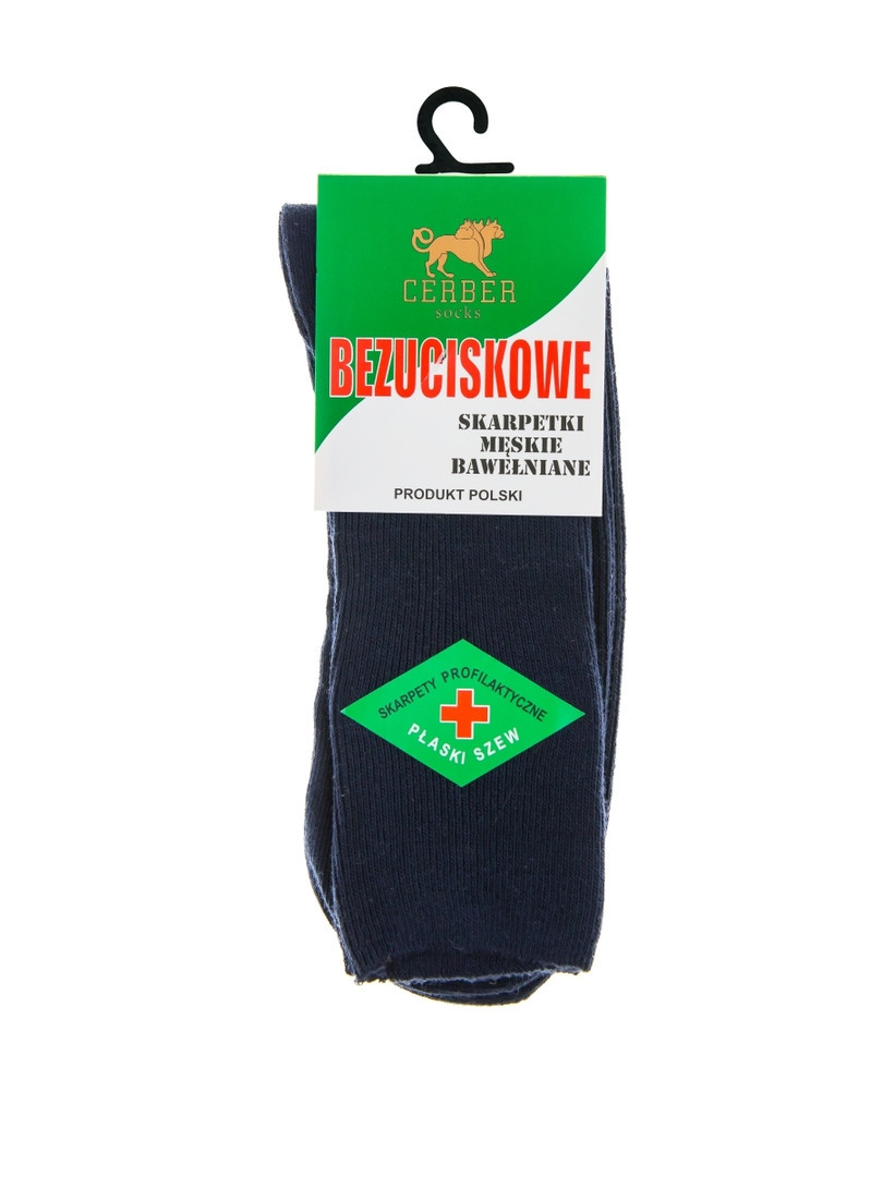 E-shop Pánske nesťahujúce ponožky ART.0626 černá 45-47