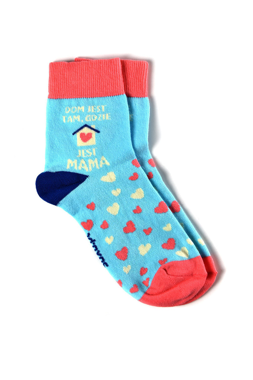 E-shop Ponožky SOXO - "DOM JEST TAM GDZIE JEST MAMA" ("Dom je tam, kde je mamička")