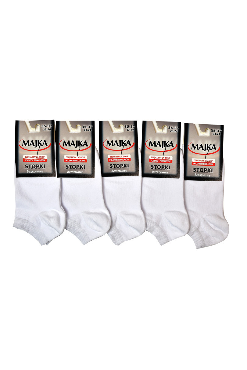 Hladké dámské ponožky komplet 5 model 16103086 - MAJKA Barva: černá, Velikost: 38-40
