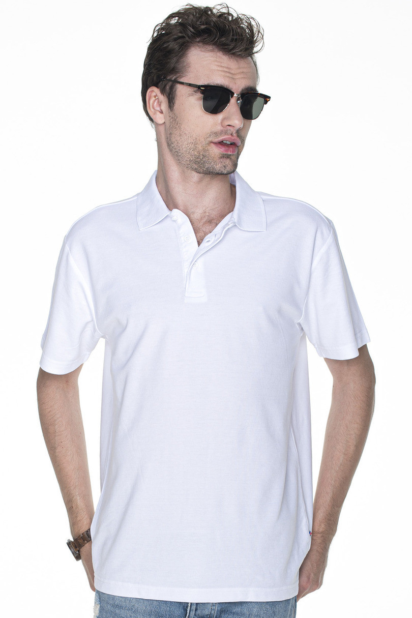 Pánske tričko POLO M POLO HEAVY 42180 bílá XL