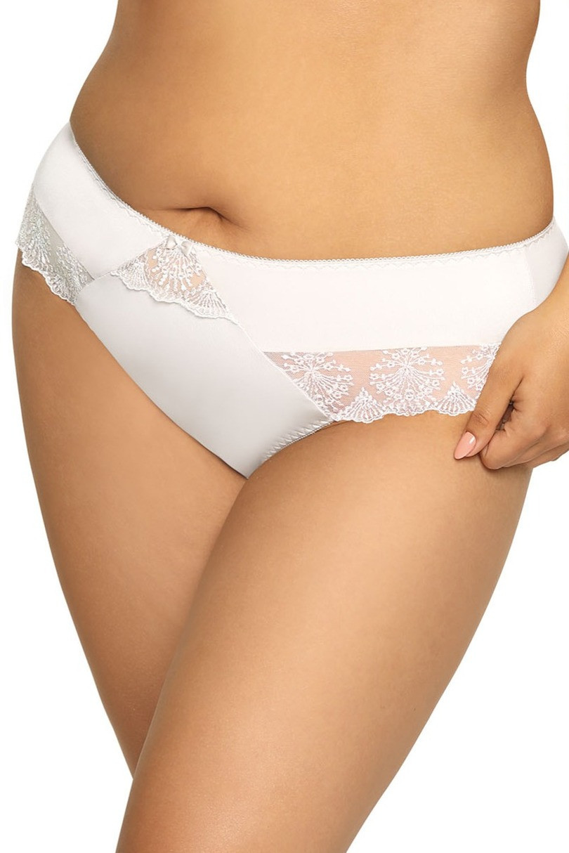 Dámské kalhotky brazilky AV model 15336497 bílé - Ava Barva: bílá, Velikost: XXL