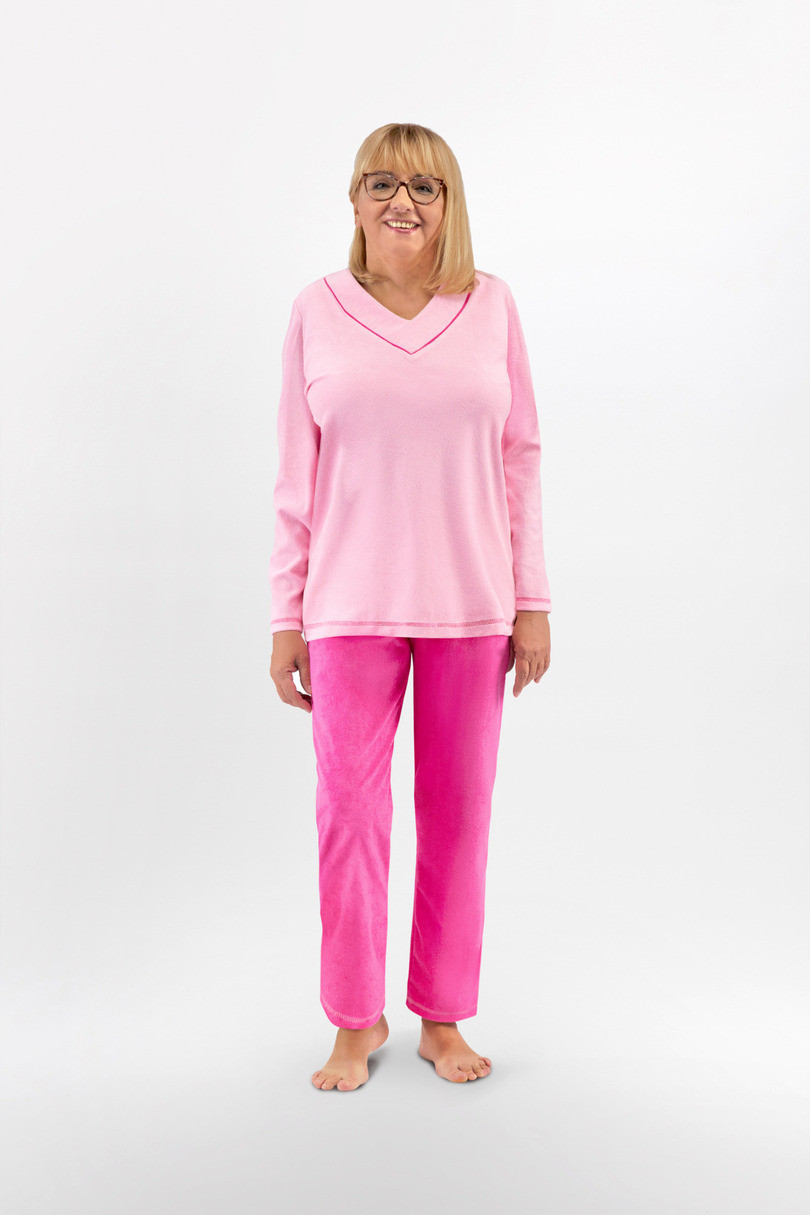Dámské pyžamo model 17720078 - MARTEL Barva: Růžová, Velikost: L