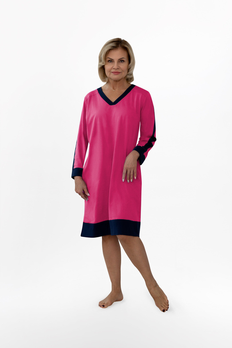 Dámská noční košile Růžová M model 18017376 - MARTEL