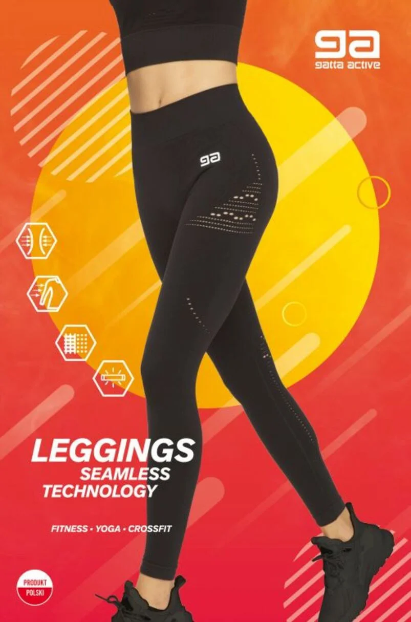 Dámské legíny FITNESS GA černá S (obrázek 13)