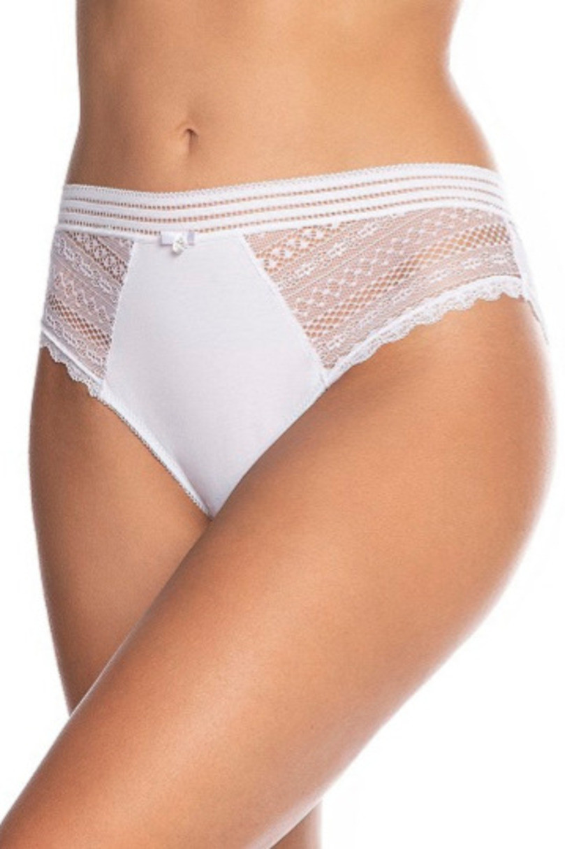 Dámske nohavičky BIKINI L-4004BI-01 2XL bílá L