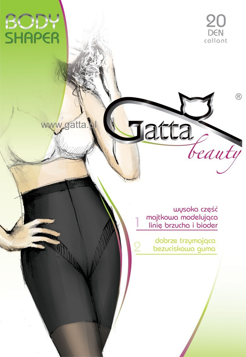 Levně BODY Dámské punčochové kalhoty DEN Béžová 2S model 2565548 - Gatta