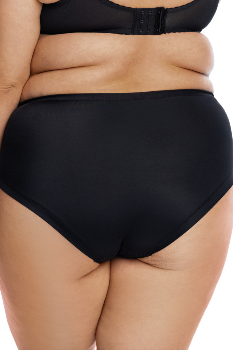 Dámské kalhotky MAXI ART. model 17775384 - Gaia Barva: černá, Velikost: L