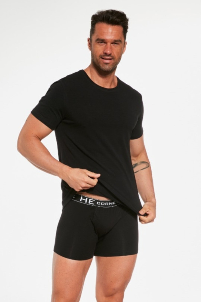 Pánský nátělník Cornette High Emotion 532 New kr/r M-2XL černá XL