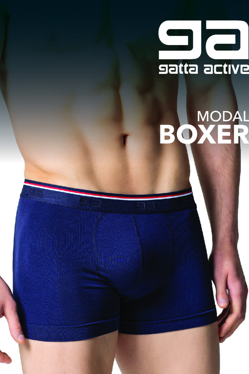 Pánské boxerky - MODAL tmavě modrá XL