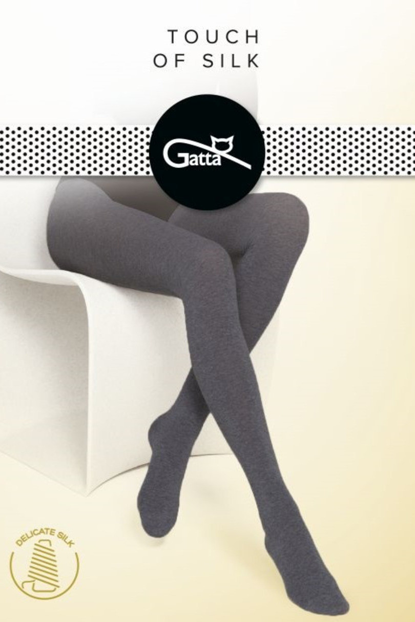 Hladké dámské punčochové kalhoty s TOUCH model 17625768 - Gatta Barva: BLUENIGHT, Velikost: 2-S