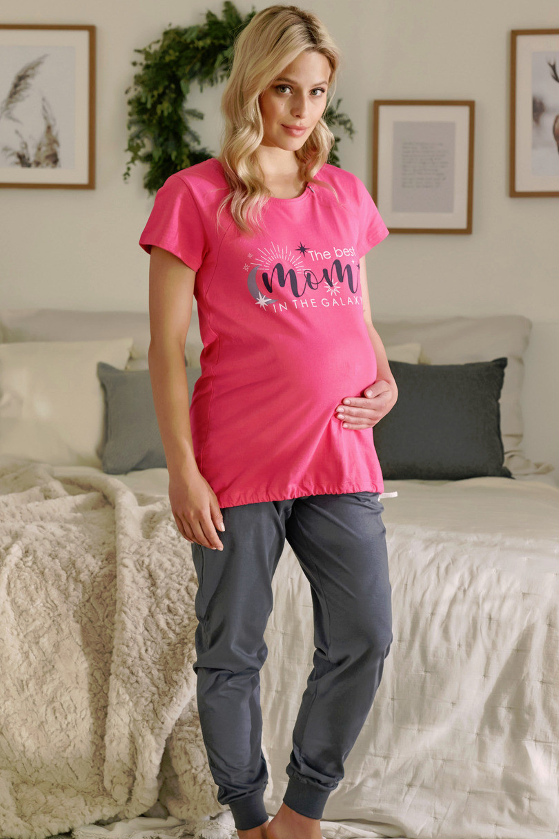 Dámské těhotenské pyžamo model 17625753 PEONY M - DOCTOR NAP