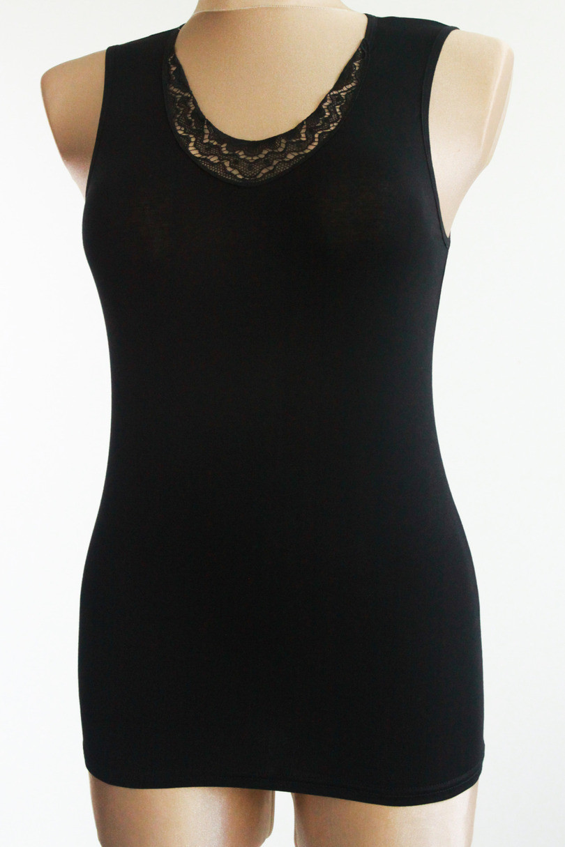 Dámská košilka HW model 17823784 - Babell Barva: černá, Velikost: L