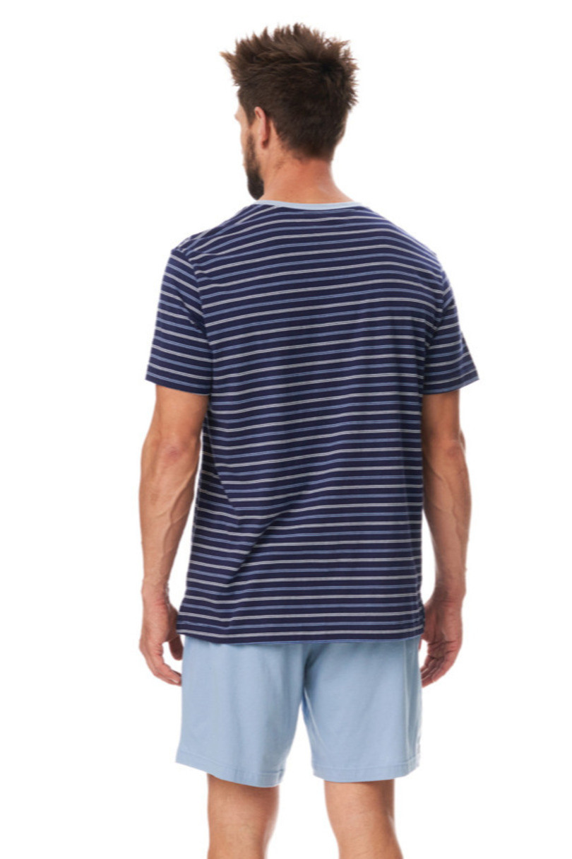 Pánské pyžamo MNS model 18046577 A23 směs barev M - Key