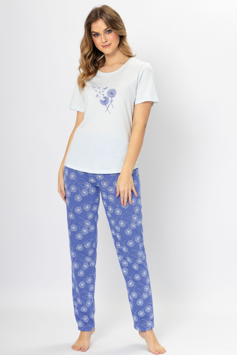 Dámské pyžamo BLUE 2XL model 18055412 - LEVEZA