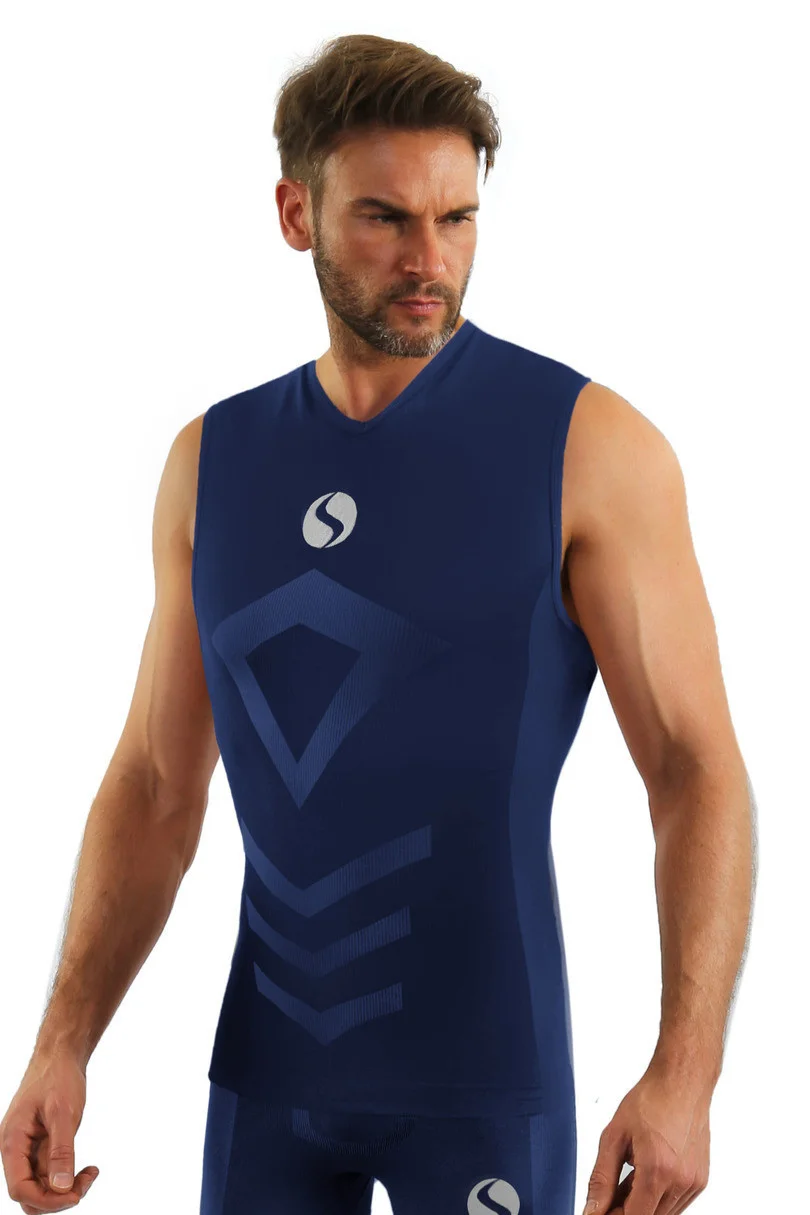 TERMO TRIČKO BEZ RUKÁVŮ CL38 černá XXL/3XL (obrázek 7)
