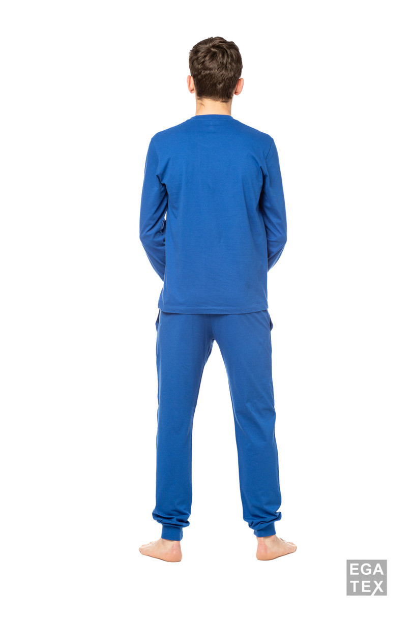 Pánské pyžamo 232012 Modrá L