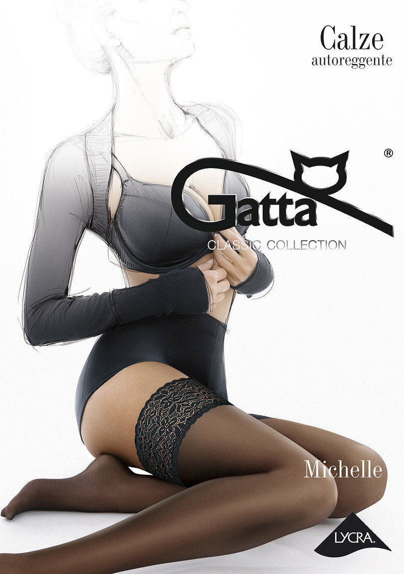 Dámské punčochy Michelle 01 - GATTA nero 3-4