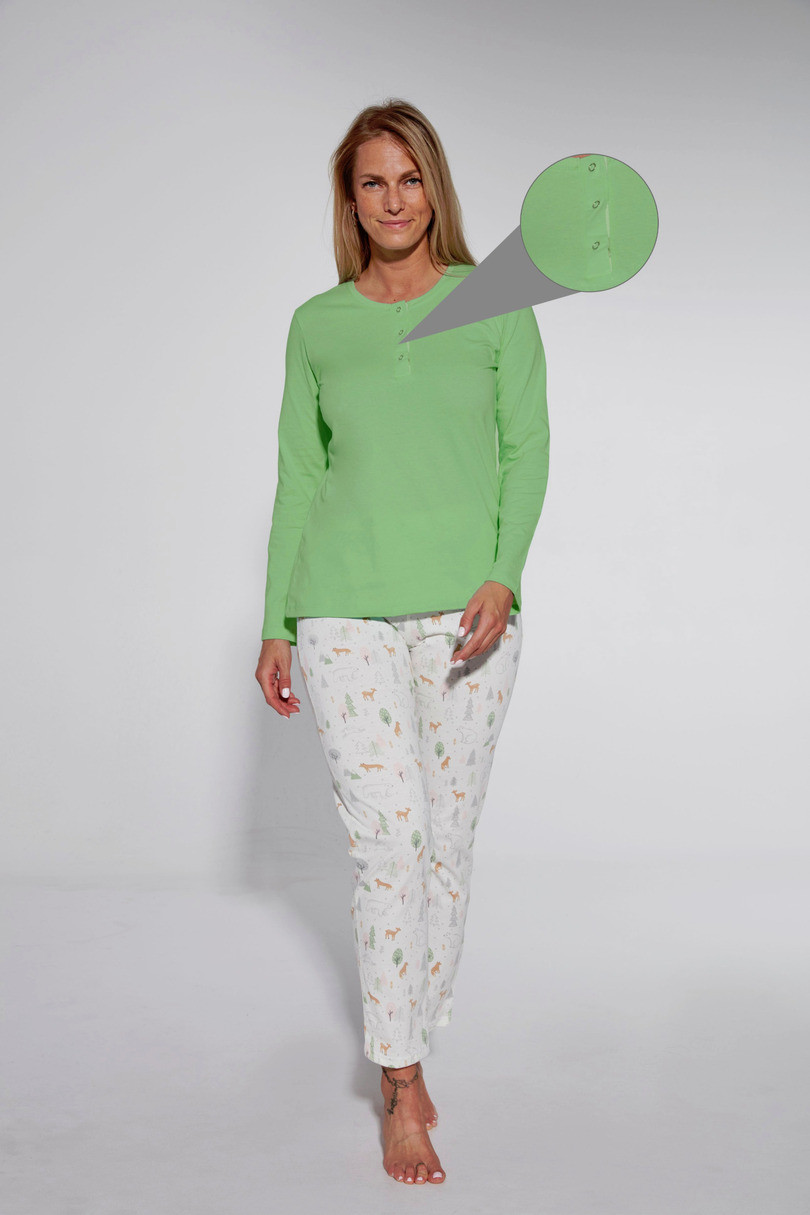 Dámské pyžamo 771/371 DEBBIE zelená XL