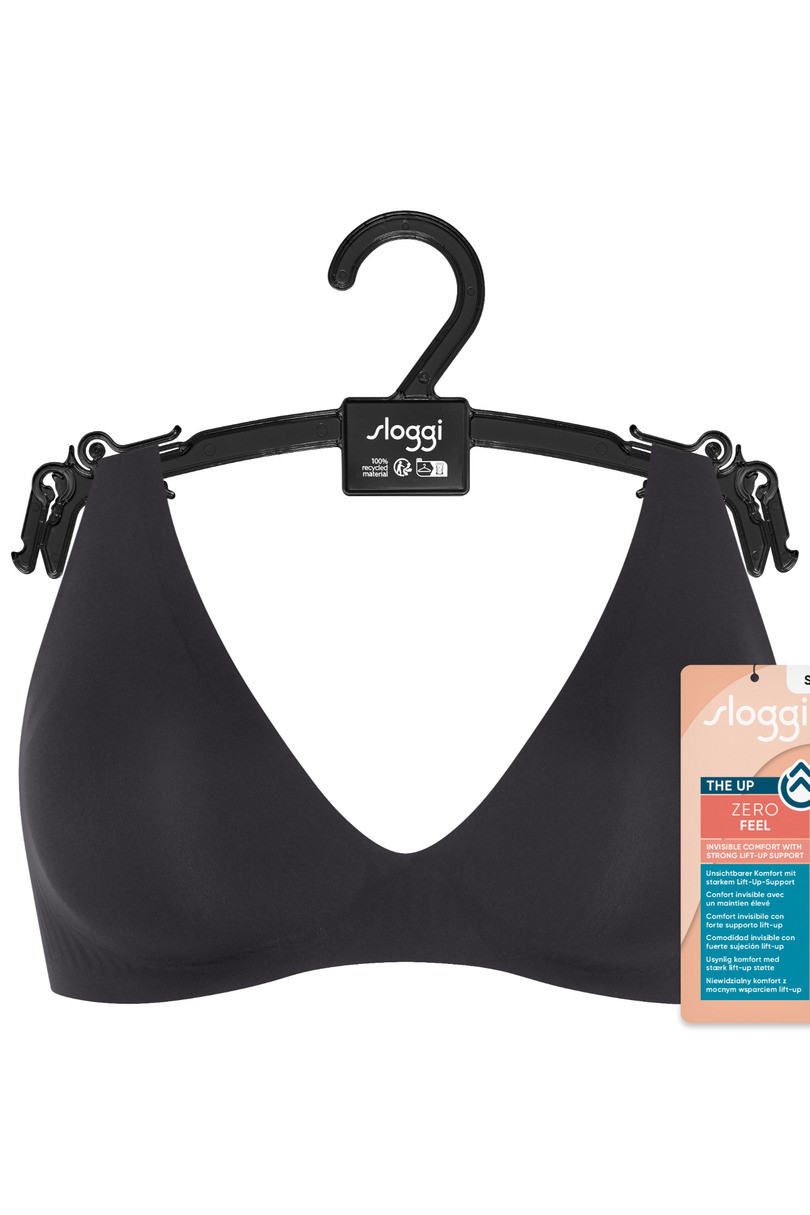 sloggi ZERO Feel 2.0 THE UP P Bra - BLACK - SLOGGI BLACK - SLOGGI BLACK L