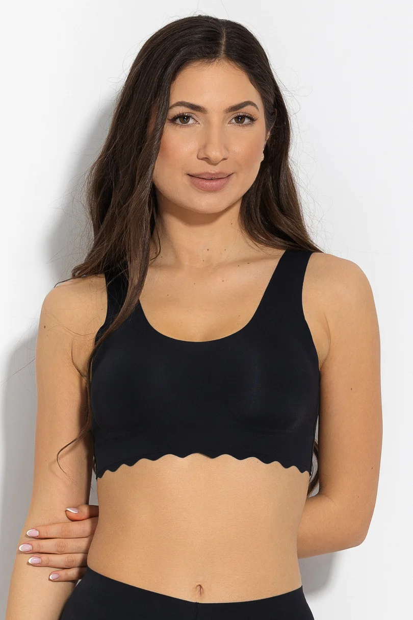 Dámský top/podprsenka BRA FEEL GOOD béžová XL (obrázek 3)