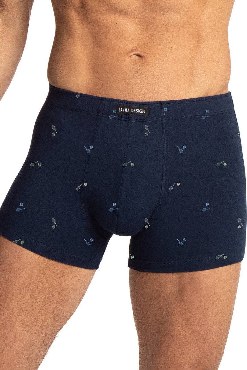 PÁNSKE ŠORTKY M-1074SZEX 2-PACK ČERNÁ A TMAVĚ MODRÁ XXXXL