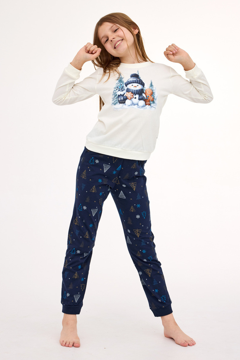 PYŽAMO DÍVKA MLADÁ DR 978/189 ZASNĚŽENÝ DEN ECRI 140