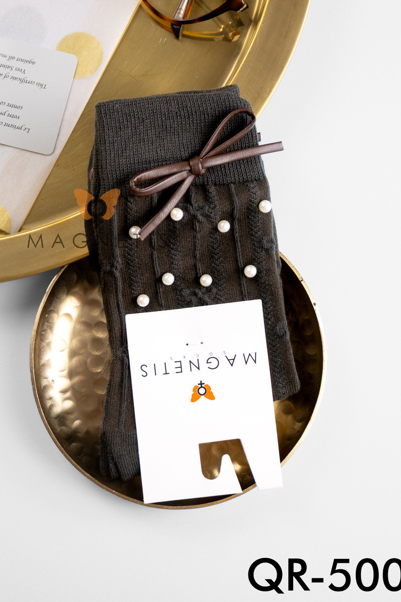 APLIKÁCIA NA PONOŽKY QR-5003 ecru UNI