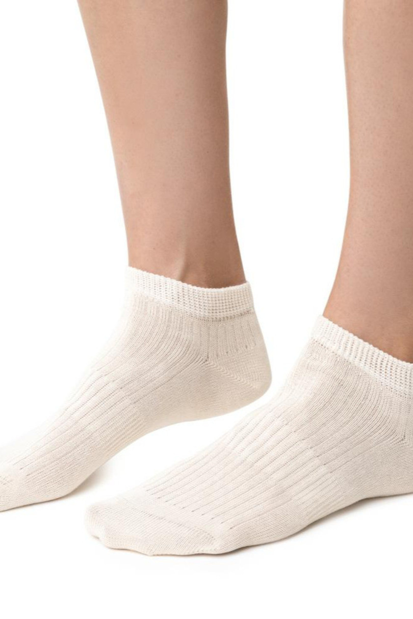 Prírodné nohy 100% bavlna 197 přírodní 38-40